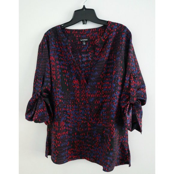 Le Château Printed Blouse - Picture 1 of 11